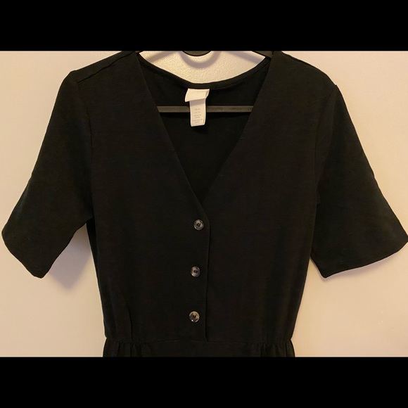 H&M soft jumpsuit black - Picture 2 of 4